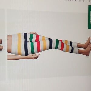 Hudson's Bay Stripe Cotton Leggings